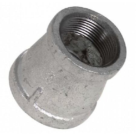 AMERICAN IMAGINATIONS 0.75 in. x 0.5 in. Galvanized Coupling AI-35762